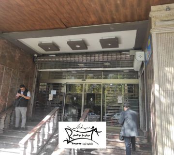 نصب درب و کرکره برقی بانک ملی