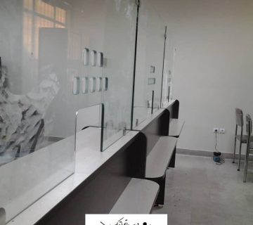 نصب پارتیشن شیشه ای اداری