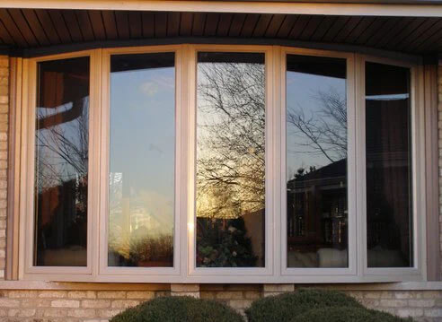 پنجره دوجداره UPVC ثابت
