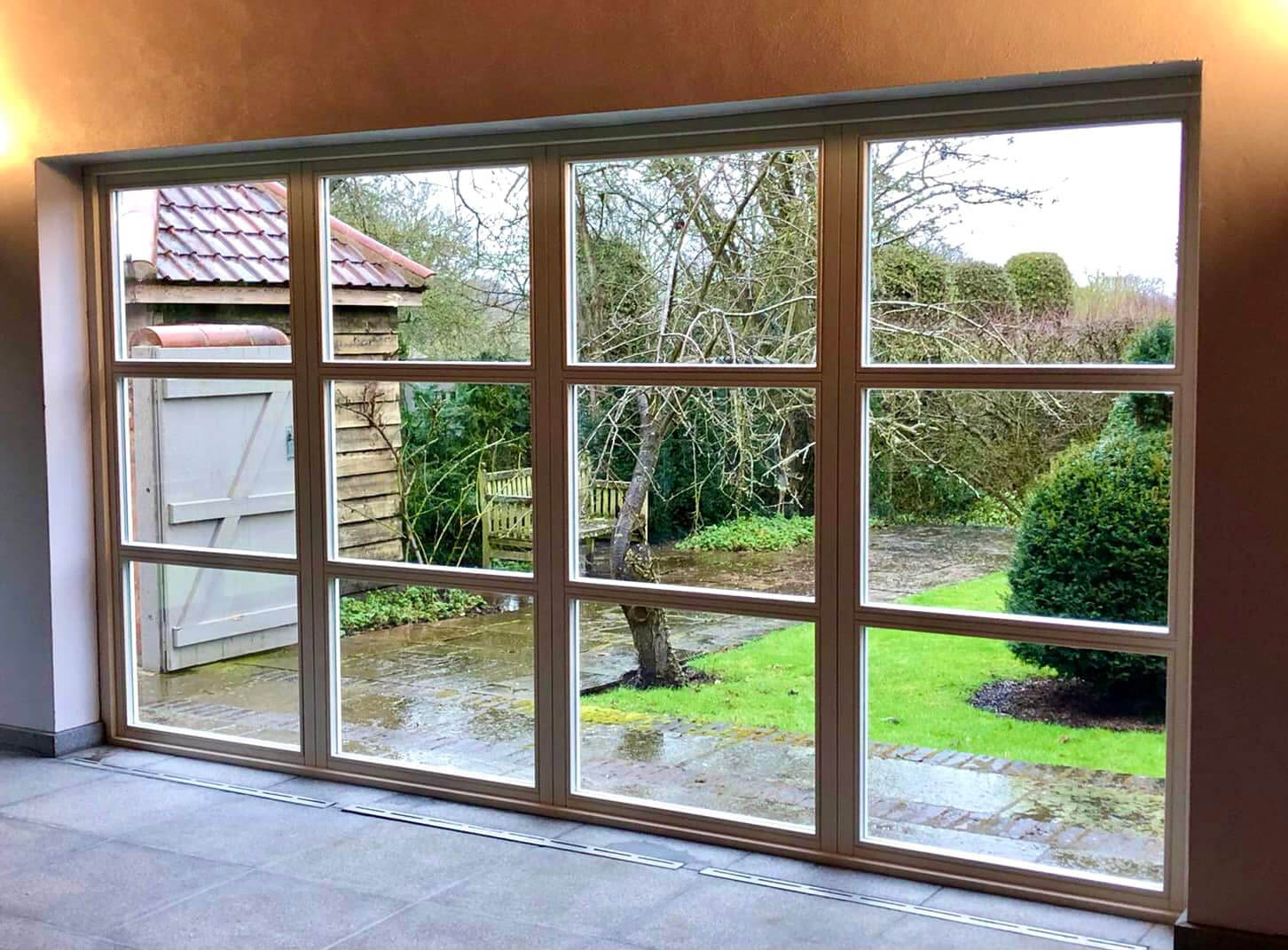 پنجره دوجداره ثابت یو پی وی سی UPVC