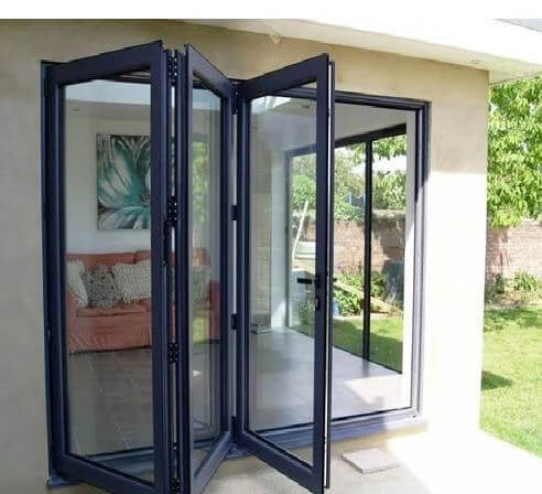 درب و پنجره دوجداره آکاردئونی UPVC
